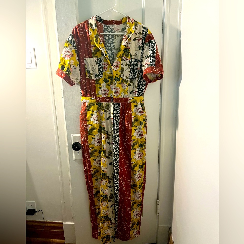 Anthropologie dRA Los Angeles Jasmine Jumpsuit - Size Large